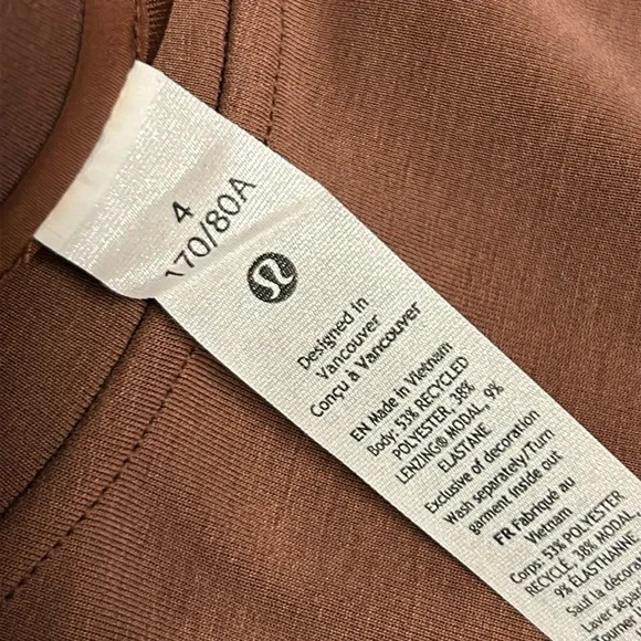 NWT Lululemon Athletica Softstreme Perfectly Oversized Cropped Crew